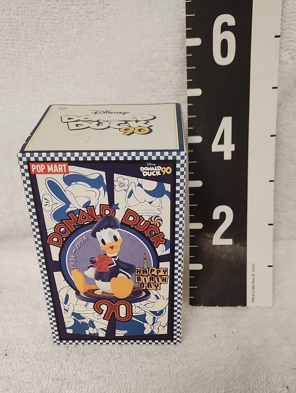 POP MART Donald Duck 90th Anniversary Blue Collectible Blind Box Figure